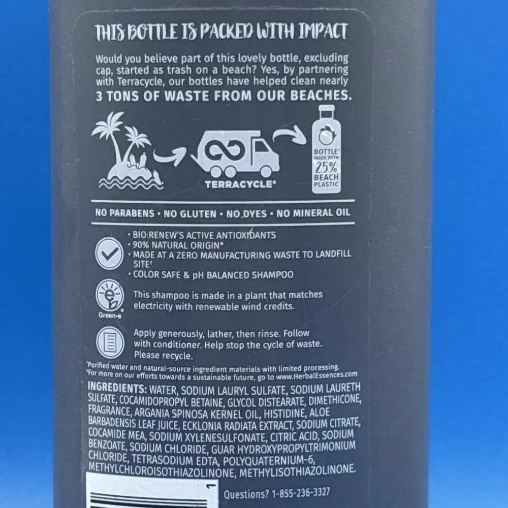 Herbal Essences Waves Of Change Argan Oil Shampoo 13.5oz New-SHIPS FREE!